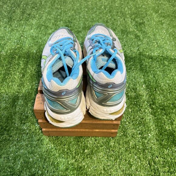 Asics Gel-Kayano 22 Women Size US 8 Running Shoes Teal Green Silver T597Q - Picture 3 of 9